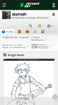 Mobile Screenshot of alamosh.deviantart.com