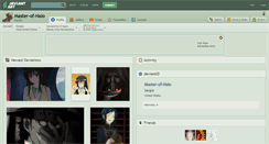 Desktop Screenshot of master-of-halo.deviantart.com