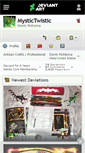 Mobile Screenshot of mystictwistic.deviantart.com
