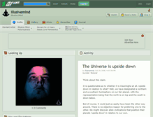 Tablet Screenshot of illusivemind.deviantart.com