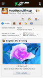 Mobile Screenshot of maddiesmuffintop.deviantart.com