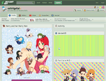 Tablet Screenshot of oshirigaitai.deviantart.com