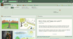 Desktop Screenshot of nahual4004.deviantart.com