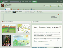 Tablet Screenshot of nahual4004.deviantart.com