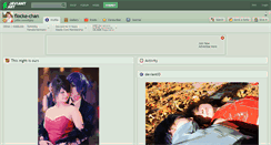 Desktop Screenshot of flocke-chan.deviantart.com