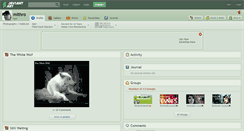 Desktop Screenshot of mithro.deviantart.com