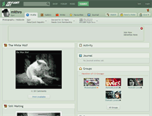Tablet Screenshot of mithro.deviantart.com