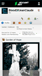 Mobile Screenshot of bloodofjeanclaude.deviantart.com