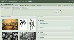 Desktop Screenshot of flying-high1422.deviantart.com