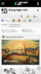 Mobile Screenshot of flying-high1422.deviantart.com