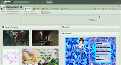 Desktop Screenshot of digimontamer13.deviantart.com