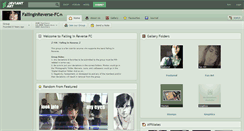 Desktop Screenshot of fallinginreverse-fc.deviantart.com