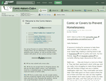 Tablet Screenshot of comic-makers-club.deviantart.com