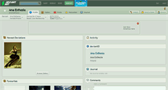 Desktop Screenshot of ana-esthesia.deviantart.com
