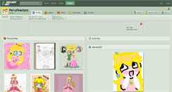 Desktop Screenshot of pervypeachplz.deviantart.com