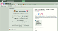 Desktop Screenshot of magicalocs.deviantart.com
