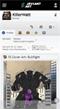 Mobile Screenshot of killerwatt.deviantart.com
