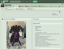 Tablet Screenshot of killerwatt.deviantart.com