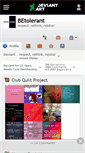 Mobile Screenshot of betolerant.deviantart.com