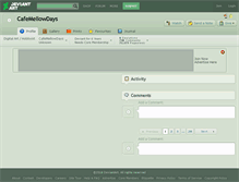 Tablet Screenshot of cafemellowdays.deviantart.com