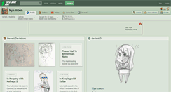 Desktop Screenshot of nyx-moon.deviantart.com
