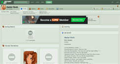 Desktop Screenshot of master-boob.deviantart.com