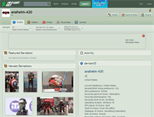Tablet Screenshot of anaheim-420.deviantart.com