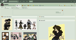 Desktop Screenshot of izadork.deviantart.com