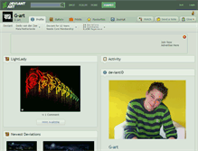 Tablet Screenshot of g-art.deviantart.com