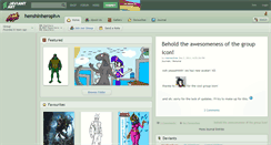 Desktop Screenshot of henshinheroph.deviantart.com
