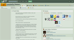 Desktop Screenshot of launcherpro-themes.deviantart.com