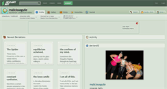 Desktop Screenshot of maliciousguile.deviantart.com