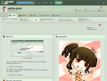 Tablet Screenshot of nekito-ototo.deviantart.com