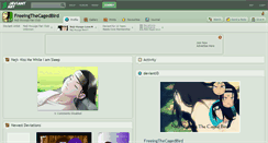 Desktop Screenshot of freeingthecagedbird.deviantart.com