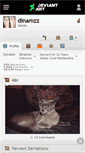 Mobile Screenshot of dinamzz.deviantart.com