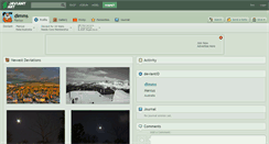 Desktop Screenshot of dimms.deviantart.com