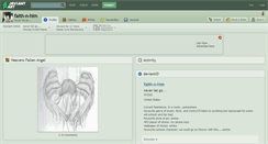 Desktop Screenshot of faith-n-him.deviantart.com