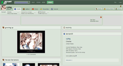 Desktop Screenshot of cying.deviantart.com
