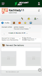 Mobile Screenshot of itachilady11.deviantart.com