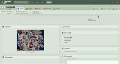 Desktop Screenshot of komplott.deviantart.com