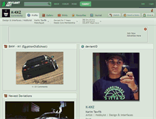Tablet Screenshot of k-kkz.deviantart.com