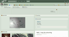 Desktop Screenshot of ddyyuu.deviantart.com