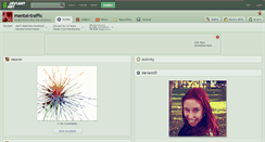 Desktop Screenshot of mental-traffic.deviantart.com