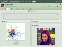 Tablet Screenshot of mental-traffic.deviantart.com