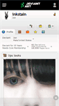 Mobile Screenshot of inkstain.deviantart.com