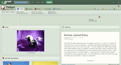 Desktop Screenshot of firebyrd.deviantart.com