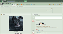 Desktop Screenshot of kazeblackswan.deviantart.com