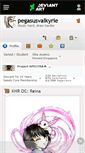 Mobile Screenshot of pegasusvalkyrie.deviantart.com
