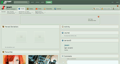 Desktop Screenshot of jasam.deviantart.com