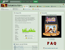 Tablet Screenshot of kyokugenryu-dojo.deviantart.com